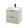 CERSANIT ZESTAW SET C145 TIRSO 60 KASZMIR MATOWY (SZAFKA + UMYWALKA) S801-541